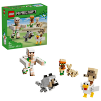 Конструктор LEGO Minecraft Курячий Жокей: атака в пустелі (21592) 