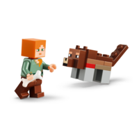 Конструктор LEGO Minecraft Пригода першої ночі (21593)
