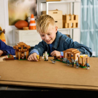 Конструктор LEGO Minecraft Напад викликача на село (21596)