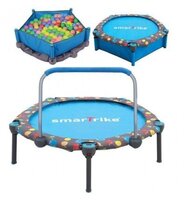 Ігровий центр-батут Smart Trike 3 в 1 з м'ячиками (9101300)