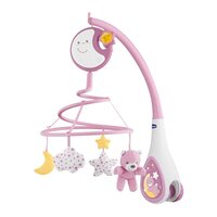Мобайл Chicco Next2Dreams 3 в 1 рожевий з ефектами (07627.10) 