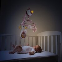 Мобайл Chicco Next2Dreams 3 в 1 рожевий з ефектами (07627.10)