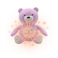 Игрушка музыкальная Chicco Медвежонок, розовая (08015.10)