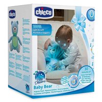 Игрушка музыкальная Chicco Медвежонок, голубая (08015.20)