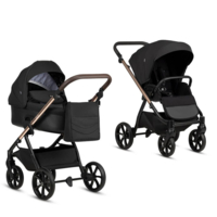 Универсальная коляска 2 в 1 TUTIS Leo3 plus Black (1582201) 