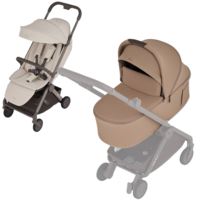 Коляска 2 в 1 Anex Air-Q Vanille Karamell (819444/AQ-02) 