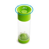 Чашка непроливна Munchkin Miracle 360 Fruit Infuser Cup 591 мл зелена (051754) 