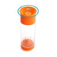 Чашка непроливна Munchkin Miracle 360 Fruit Infuser Cup 591 мл помаранчева (051755) 