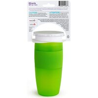 Чашка-непроливайка Munchkin Miracle 360° Sippy 414 мл Зелена (17109.02) 