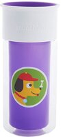 Чашка-непроливайка Munchkin Miracle 360 Insulated Sticker Фіолетова 266 мл (17407.04)