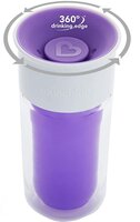 Чашка-непроливайка Munchkin Miracle 360 Insulated Sticker Фіолетова 266 мл (17407.04)