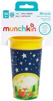 Чашка-непроливайка Munchkin Miracle 360 Glow in the Dark Жовта 266 мл (21193.02)