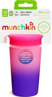 Чашка-непроливайка Munchkin Miracle 360° Color Рожева 266 мл (44123.02)