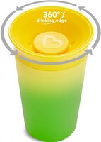 Чашка-непроливайка Munchkin Miracle 360° Color Жовта 266 мл (44123.03)