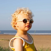 Сонцезахисні окуляри Ki ET LA OURSON, 0-1 рік Cream (68031)