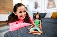 Лялька Barbie Made to Move Doll Барбі Йога з серії Безмежний рух Брюнетка (GXF05)