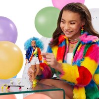 Лялька Barbie Extra з блакитним кучерявим волоссям (GRN30)