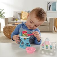 Ігровий набір Fisher-Price Little people Догляд за малюками Годування (GKP64/GKP65)