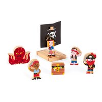 Ігровий набір Janod Корабель піратів 3D (J08579)