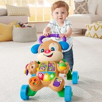 Ходунки Fisher-Price Розумне цуценя зі звуковими ефектами російською та англійською мовою (FRC93)