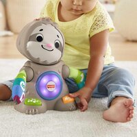 Інтерактивна іграшка Fisher-Price Linkimals Танцюючий лінивець на українському (GXR58)
