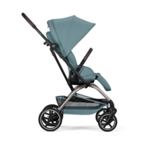 Прогулянкова коляска Cybex Eezy S Twist+ 2 TPE Stormy Blue з бампером (526000851)