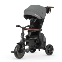 Триколісний складаний велосипед Qplay Comfo Max Grey (T70 ComfoMaxGrey) 