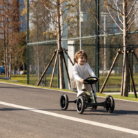 Велокарт детский Qplay Go Kart, розовый (GK-01GoKartNudePink)