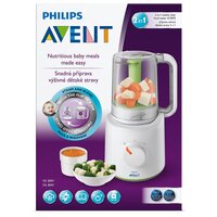 Пристрій приготування здорової дитячої їжі AVENT 2-в-1 (SCF870/22)
