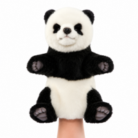 М'яка іграшка на руку Hansa Puppet Панда, 30 см (7165) 