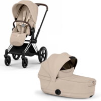 Чохол тканинний для прогулянкового блоку дитячої коляски Priam Style 5.0 Cozy Beige (526000313)