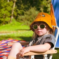 Солнцезащитные очки Ki ET LA Lion Vanilla для детей 2-4 лет (63739)