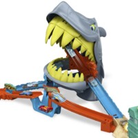 Ігровий набір Hot Wheels City Пляжна атака акули (JHL96) 