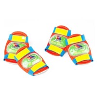 Дитячі розсувні роликові ковзани-квади Molto My First Skates з захистом, синій, розмір 25-32 (21215)