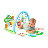 Дитячий інтерактивний килим Molto Gusy Luz Activity Piano 4в1 з музичним піаніно та дугою (26515)