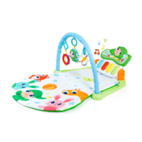 Дитячий інтерактивний килим Molto Gusy Luz Activity Piano 4в1 з музичним піаніно та дугою (26515) 