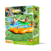 Подвійна водна доріжка для ковзання з фонтанами Molto Water Slide 2 (25754)