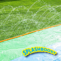 Подвійна водна доріжка для ковзання з фонтанами Molto Water Slide 2 (25754)