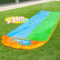 Подвійна водна доріжка для ковзання з фонтанами Molto Water Slide 2 (25754)