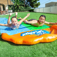 Подвійна водна доріжка для ковзання з фонтанами Molto Water Slide 2 (25754)