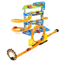 Игрушечный трек Molto с паркингом и машинками (23405) 