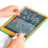 Графічний LCD-планшет Molto, 10 дюймів з картками-трафаретами (25070)
