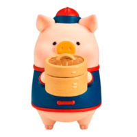 Фігурка-сюрприз 10/10 Toys LuLu the Piggy Lu's Table Series (LULU1276)