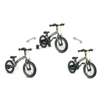 Велосипед Qplay Miniby 3в1, зелений (CB01MiniByGreen)