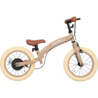Дитячий велосипед-біговел QPlay Miniby 3 в 1 14", блакитно-сірий (CB01MiniByGreyish-Blue)