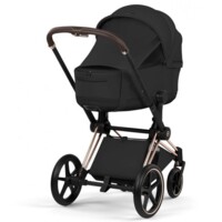 Дитяча коляска 2 в 1 Cybex Priam 5.0 Style Sepia Black / Chrome Brown (526000201/526000353/526000297)