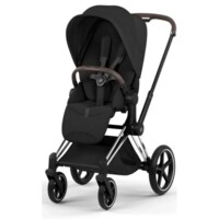 Дитяча коляска 2 в 1 Cybex Priam 5.0 Style Sepia Black / Chrome Brown (526000201/526000353/526000297)