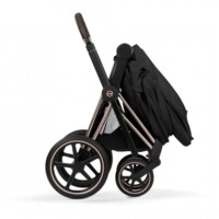 Дитяча коляска 2 в 1 Cybex Priam 5.0 Style Sepia Black / Chrome Brown (526000201/526000353/526000297)