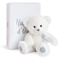М'яка іграшка Histoire D' Ours Ведмедик-талісман, білий, 40 см (HO2810) 