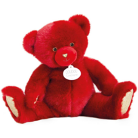 М'яка іграшка Doudou Ведмідь Rouge червоний, 37 см (DC3588) 